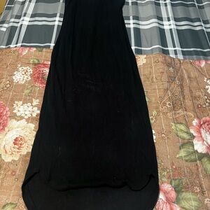 Streetwear Society Classic Black Maxi Dress